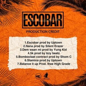 T Sean Escobar Production Credit