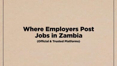 where employers post jobs in zambia